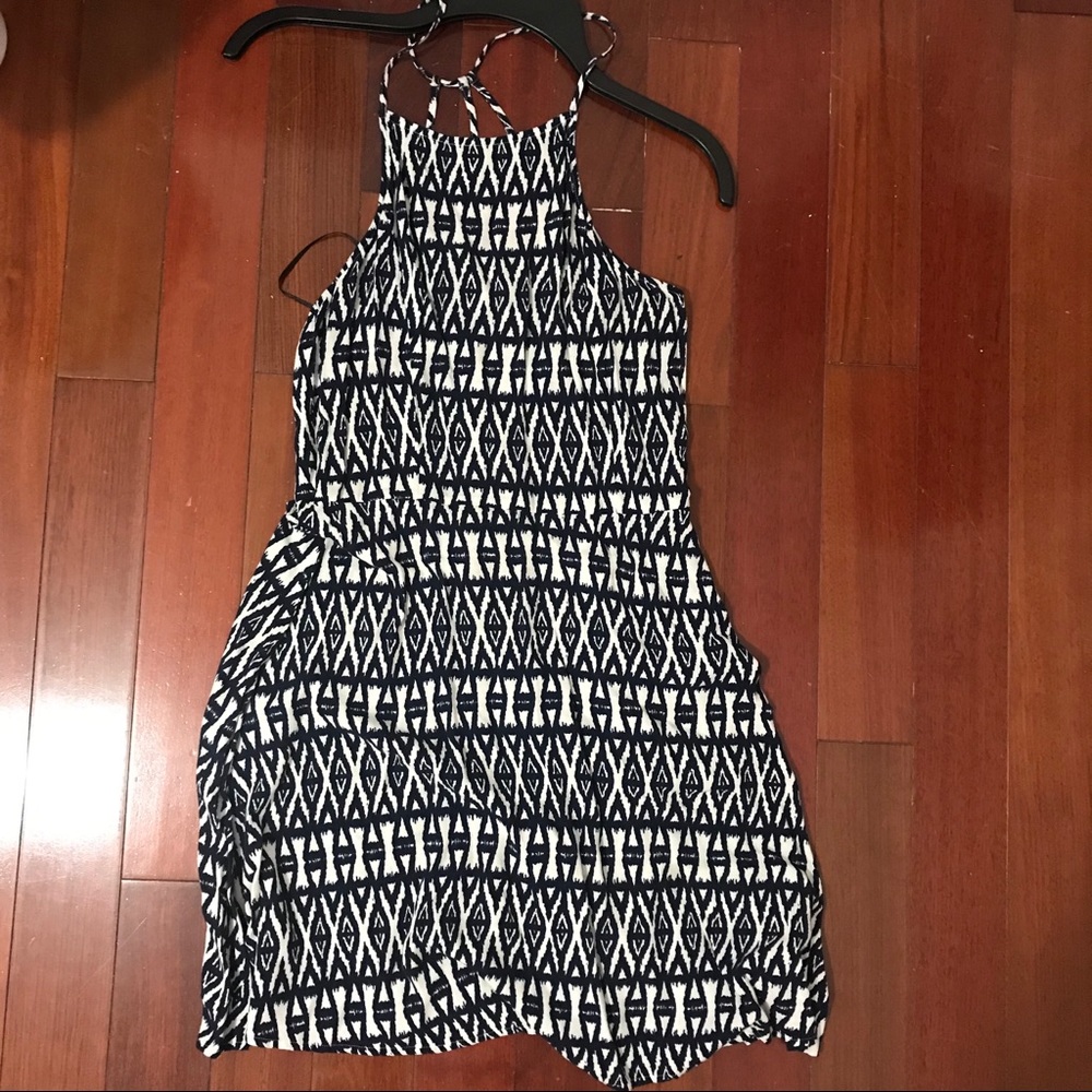 H & M Backless + sleeveless dress